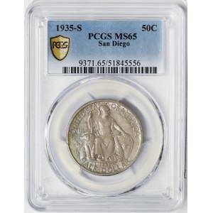 United States, 1/2 Dollar (San Diego California-Pacific Exposition) 1935, S San Francisco