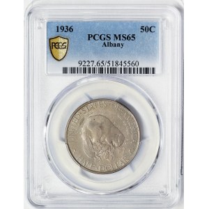 United States, 1/2 Dollar (Albany Charter, New York) 1936, Philadelphia