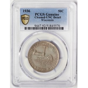 United States, 1/2 Dollar (Wisconsin territorial centennial ) 1936, Philadelphia