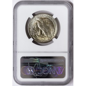 United States, 1/2 Dollar (Walking Liberty) 1943, Philadelphia