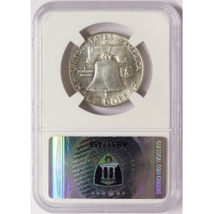 United States, 1/2 Dollar (Franklin) 1962, Denver