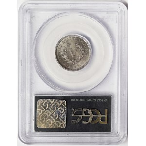 United States, 5 Cents OGH 1883, P (NO CENTS)