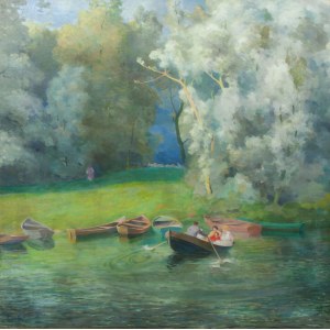 Franciszek Cieśla (ur. 1895), Rejs łódką w letni dzień