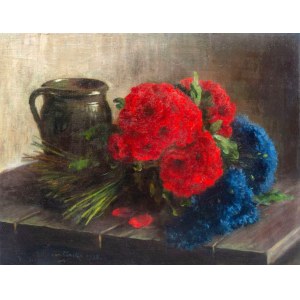 Maria Schayer-Górska (1876 - 1944), Maki i bławatki 1936 r.
