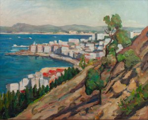 Marek Bojarski (1929-2018), Landscape overlooking the bay