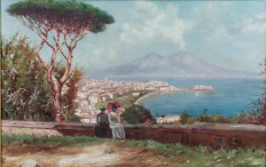 Cesare Maldura (1853-1907), On the Bay of Naples