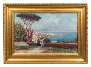 Cesare Maldura (1853-1907), On the Bay of Naples