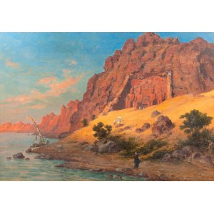 Paul Linke (1844-1917), Abu Simbel 1889 r.