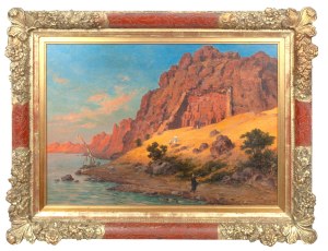 Paul Linke (1844-1917), Abu Simbel 1889.