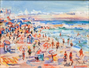 Jozef Popczyk (1890-1971), By the Sea