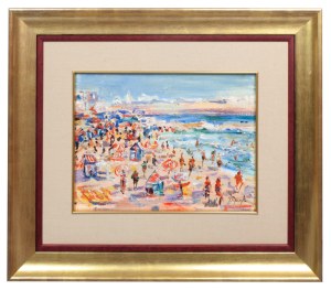 Jozef Popczyk (1890-1971), By the Sea