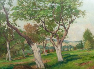 Joseph Fara (1908-1973), Landscape with Trees