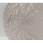 Quiet-blown rosaline vase, France, Laliquea design, interwar period