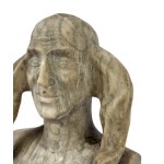 Sculpture "Jester," marble, A. Zielinski, Gdansk (Danzig), 1926.