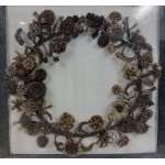 Hair garland, 19th century.