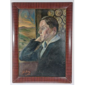 Portret Kazimierza Miernowskiego, Jan Wydra, 1922 r.