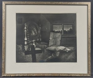 Still life at dusk, Tadeusz Jackowski II/X E/A, 1977.