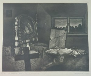 Still life at dusk, Tadeusz Jackowski II/X E/A, 1977.