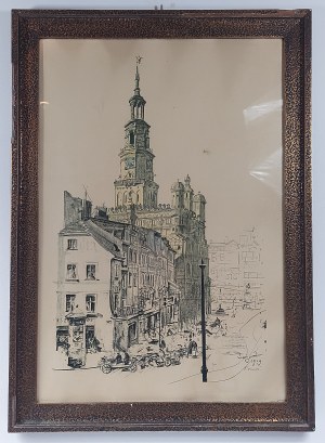 Poznań City Hall, Leon Wyczółkowski, 1929.
