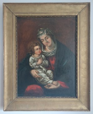 Mother of God with Child, second half of 19th century.