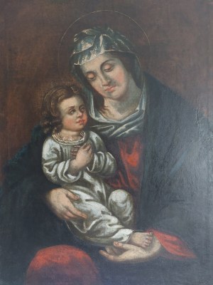 Mother of God with Child, second half of 19th century.