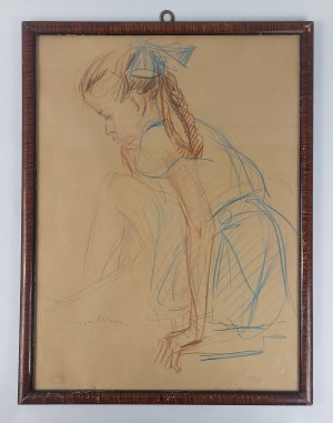 Marian Wisniewski, Drawing in Crayon