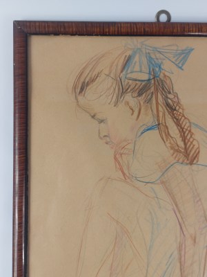 Marian Wisniewski, Drawing in Crayon