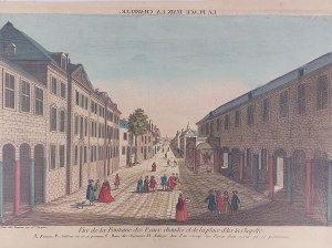 Figure, Aachen Square, 19th century.