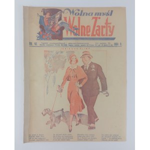 Wolna myśl. Wolne żarty, nr 42, 1930 r.