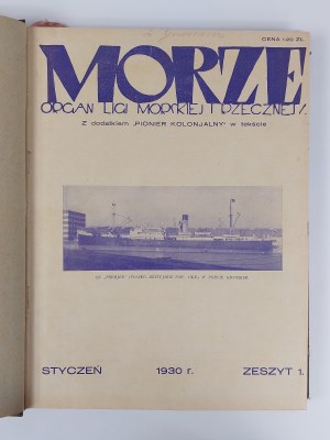 Sea. Organ of the Sea and River League. Yearbook 1930.