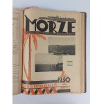 Morze. Organ Ligi Morskiej i Rzecznej. Rocznik 1930.