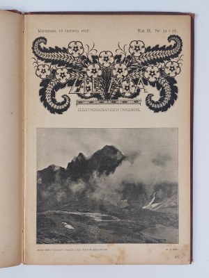 Tatra Mountains. Land. Tatra Monographic Notebook, No. 24 and 25, 1912.