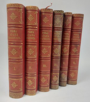 Writings of Adam Mickiewicz, volumes I-VI, Lviv, 1861.