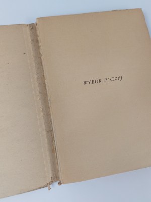 Bolesław Leśmian, Selection of Poetry
