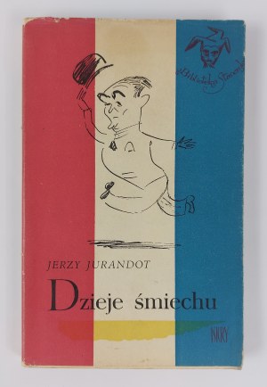 Jerzy Jurandot, History of Laughter, 1965, Autograph dated 23. V. 1965 r.