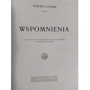 Wojciech Kossak, Wspomnienia, 1913 r.