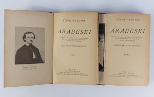 Edgar Allan Poe, Arabesques, Volumes I and II, 1922.