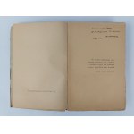 Bolesław Waligóra, Walka o Wilno. Okupacja Litwy i Białorusi w 1918-1919 r. przez Rosję Sowiecką, Wilno, 1938 r., dedykacja Autora?