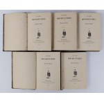 Alexander Dumas, Les Trois Mousquetaires, Brussels, 1844, Volumes I-V