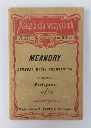 Meanders, 1904.