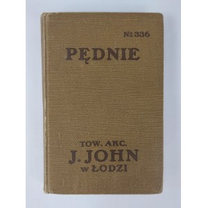J. John, Pędnie. Warszawa, 1921 r.