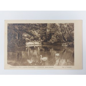 Warsaw, Pond in Krasinski Garden