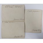 Ensemble de 3 photographies, Grudziadz, 1930.