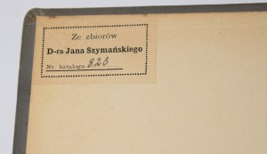 CZERSKI [MIESZKIS] Felix - The Immoralist. (Almost ironic novel). Warsaw 1909.