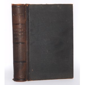 CZAPIŃSKI Leopold - Book of proverbs, sentences and Latin words, used by Polish writers. Warsaw 1892.