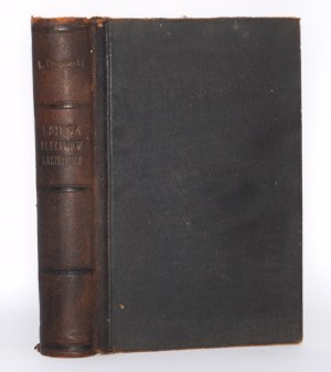 CZAPIŃSKI Leopold - Book of proverbs, sentences and Latin words, used by Polish writers. Warsaw 1892.
