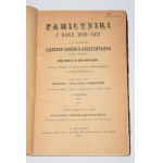 KRUSZEWSKI Ignacy - Pamiętniki z roku 1830-1831 ś.p. Generała ... (herbu Habdank),...Warszawa 1930.