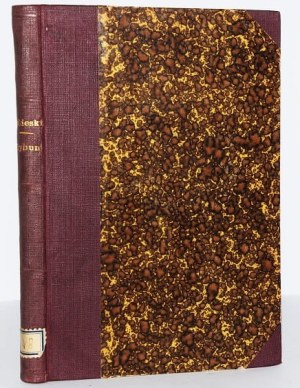 SOBIESKI Waclaw - Tribune of the noble people. Studyum szlacheckie. Warsaw 1905, 1st edition.