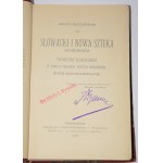 MATUSZEWSKI Ignacy - Słowacki i nowa sztuka. (Modernizm). Twórczość Słowackiego ... Warszawa 1902. Wydanie 1.