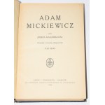KALLENBACH Józef - Adam Mickiewicz, 1-2 komplet. Lwów 1926.